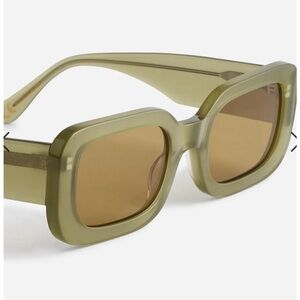 Madewell Linbrook sunglasses- dark green